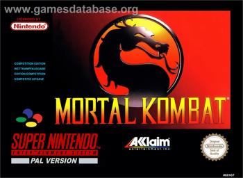 Cover Mortal Kombat for Super Nintendo